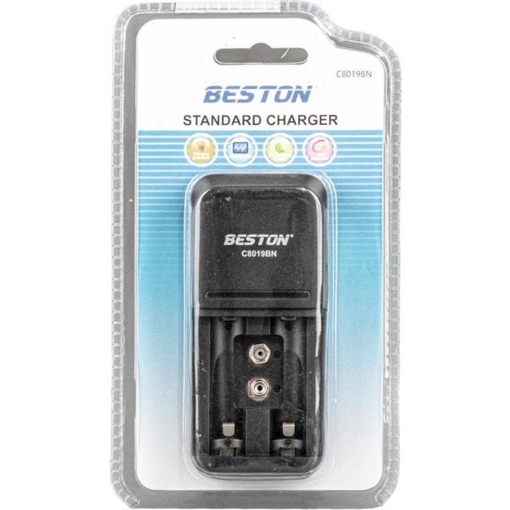 Beston C8019BN (2xaa - 2xaaa - 1X9V) Pil Şarj Cihazı Şarj Cihazları & Kitler Fiyatı