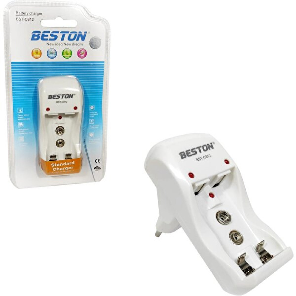 Beston Pil Şarj Aleti Aa 9V Aaa Beston BST-C812 Şarj Cihazları & Kitler Fiyatı