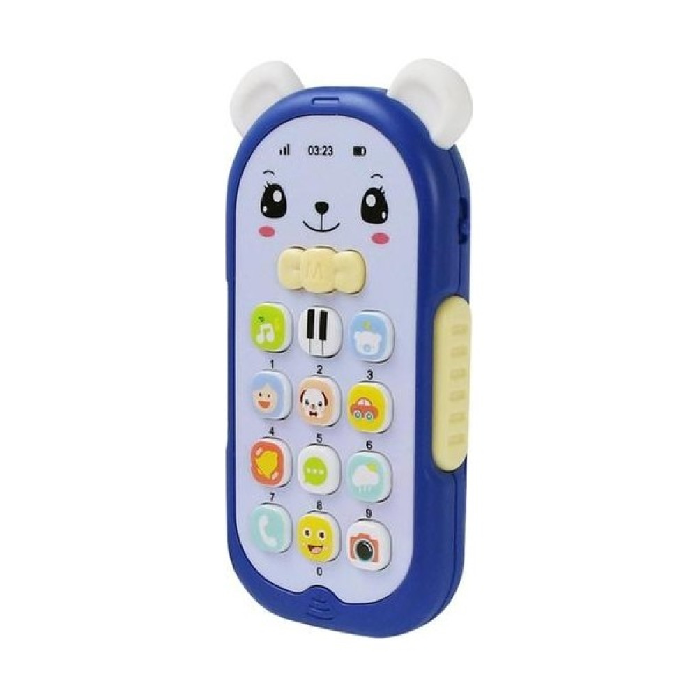 Bestone Elektronik Karikatür Telefon Oyuncak Bebek Oyuncakları Telefon Oyuncakları Noel Hediyeleri Mavi (Yurt Dışından) - Renkli Eğitici Oyuncak Fiyatı