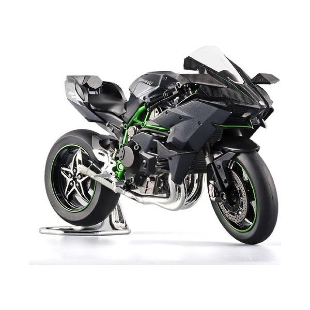 Bestone Kawasaki H2r Motosiklet Modeli Çocuk Motosiklet El Oyuncak (Yurt Dışından) - Siyah Oyuncak Araç Fiyatı