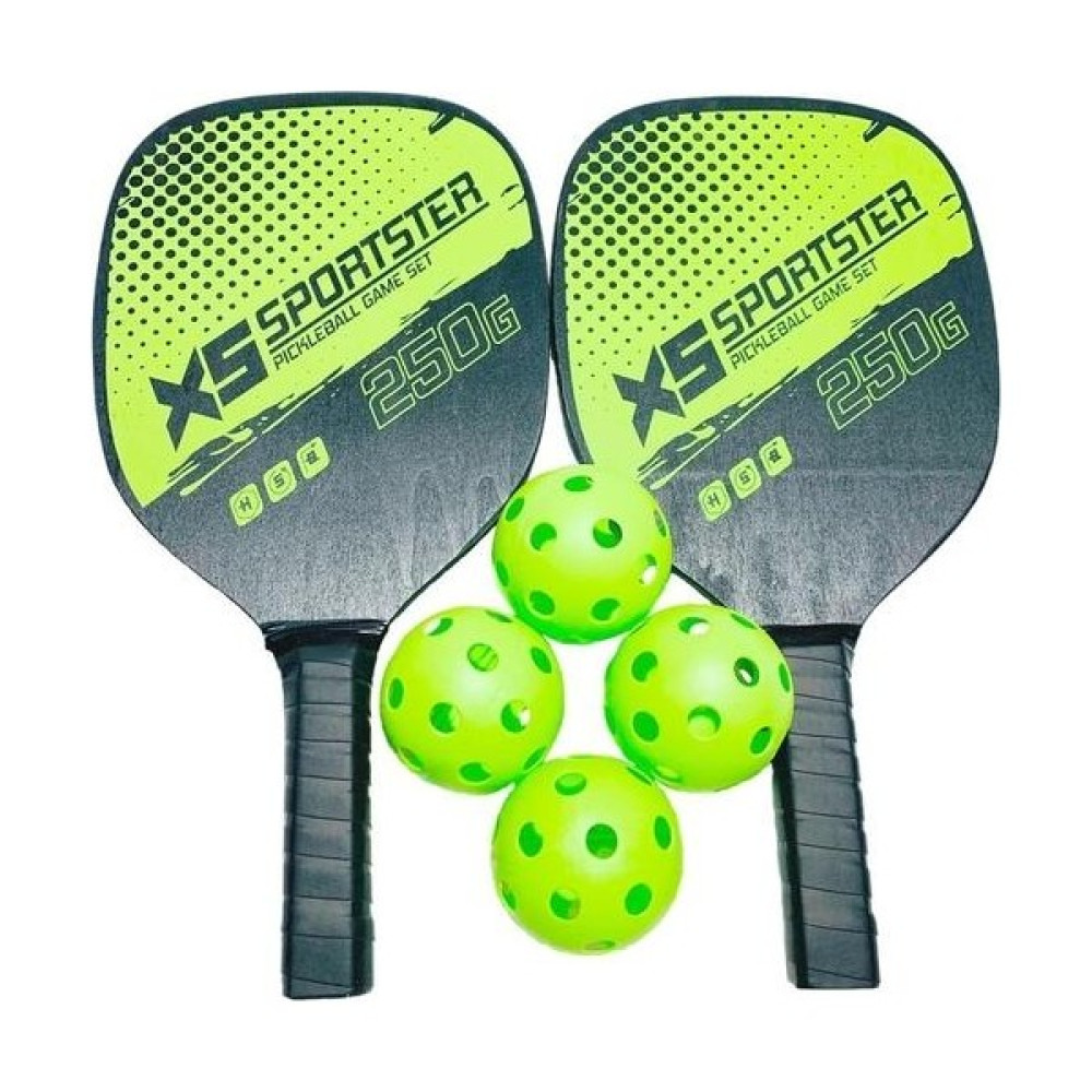 Bestone Pickleball Paddle Set Ahşap Pickleball Raketleri 4 Topları Ve Taşınabilir Çanta (Yurt Dışından) Tenis & Badminton Fiyatı