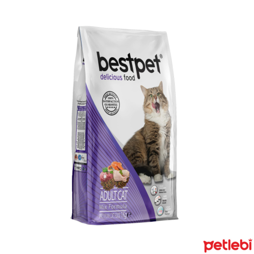 BestPet Karışık Etli Yetişkin Kedi Maması 1kg Evcil Hayvan Ürünleri Fiyatı