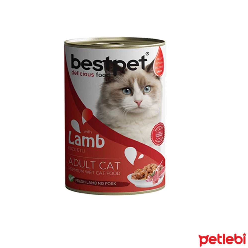 BestPet Kuzu Etli Yetişkin Kedi Konservesi 400gr Evcil Hayvan Ürünleri Fiyatı