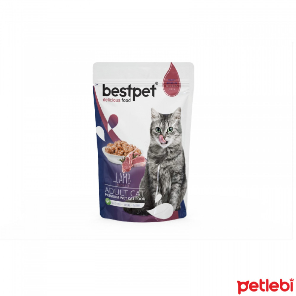 BestPet Pouch Kuzu Etli Yetişkin Kedi Konservesi 85gr Evcil Hayvan Ürünleri Fiyatı