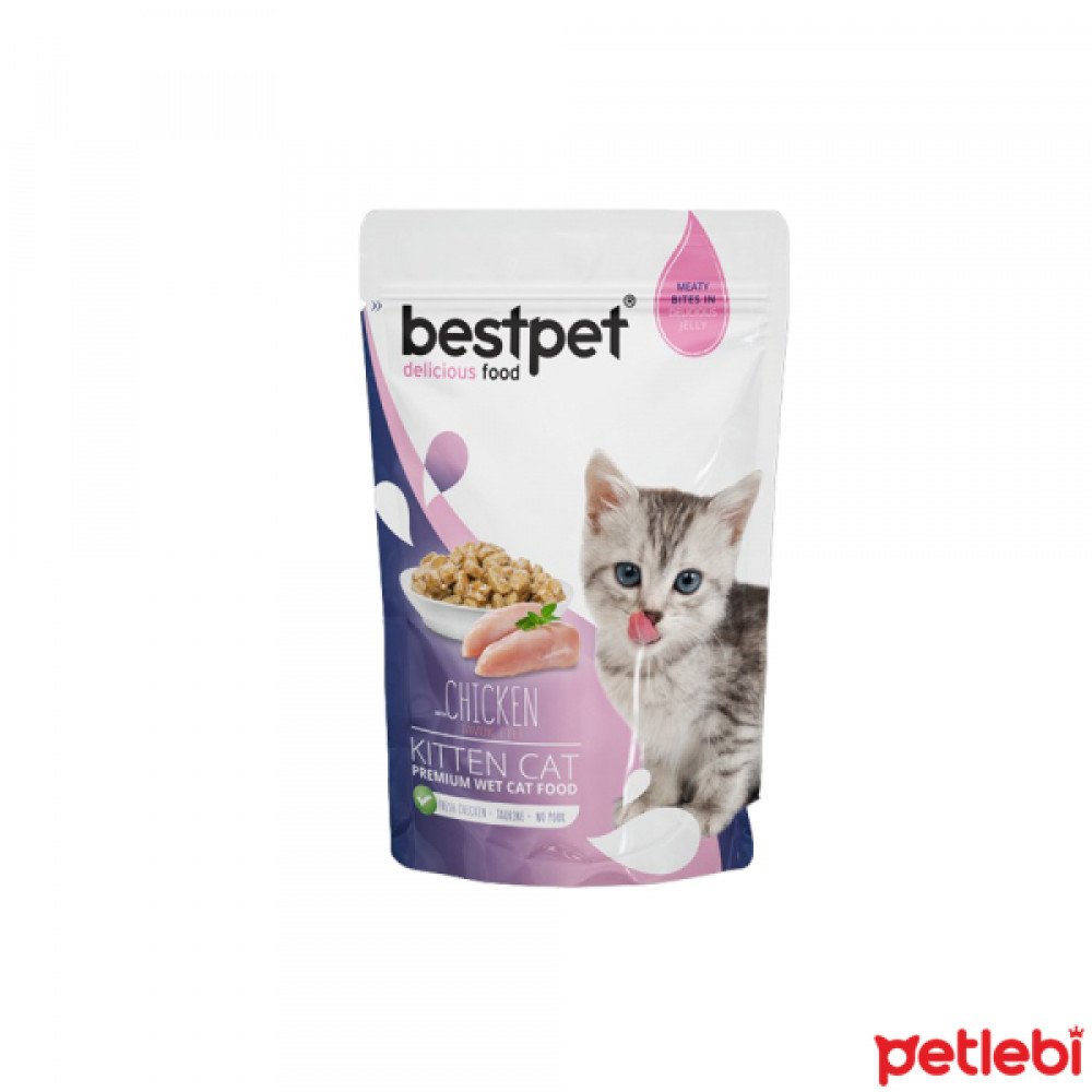 BestPet Pouch Tavuklu Yavru Kedi Konservesi 85gr Evcil Hayvan Ürünleri Fiyatı