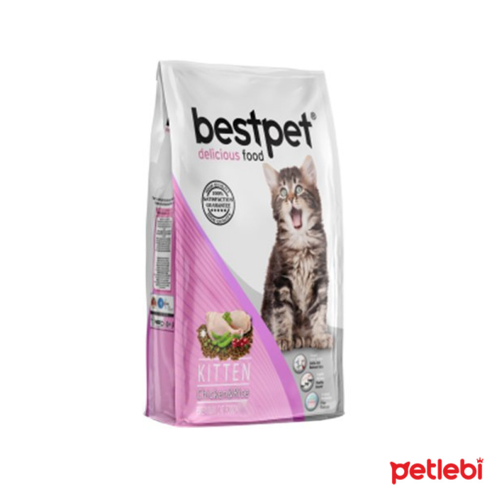 BestPet Tavuklu ve Pirinçli Yavru Kedi Maması 1kg Evcil Hayvan Ürünleri Fiyatı