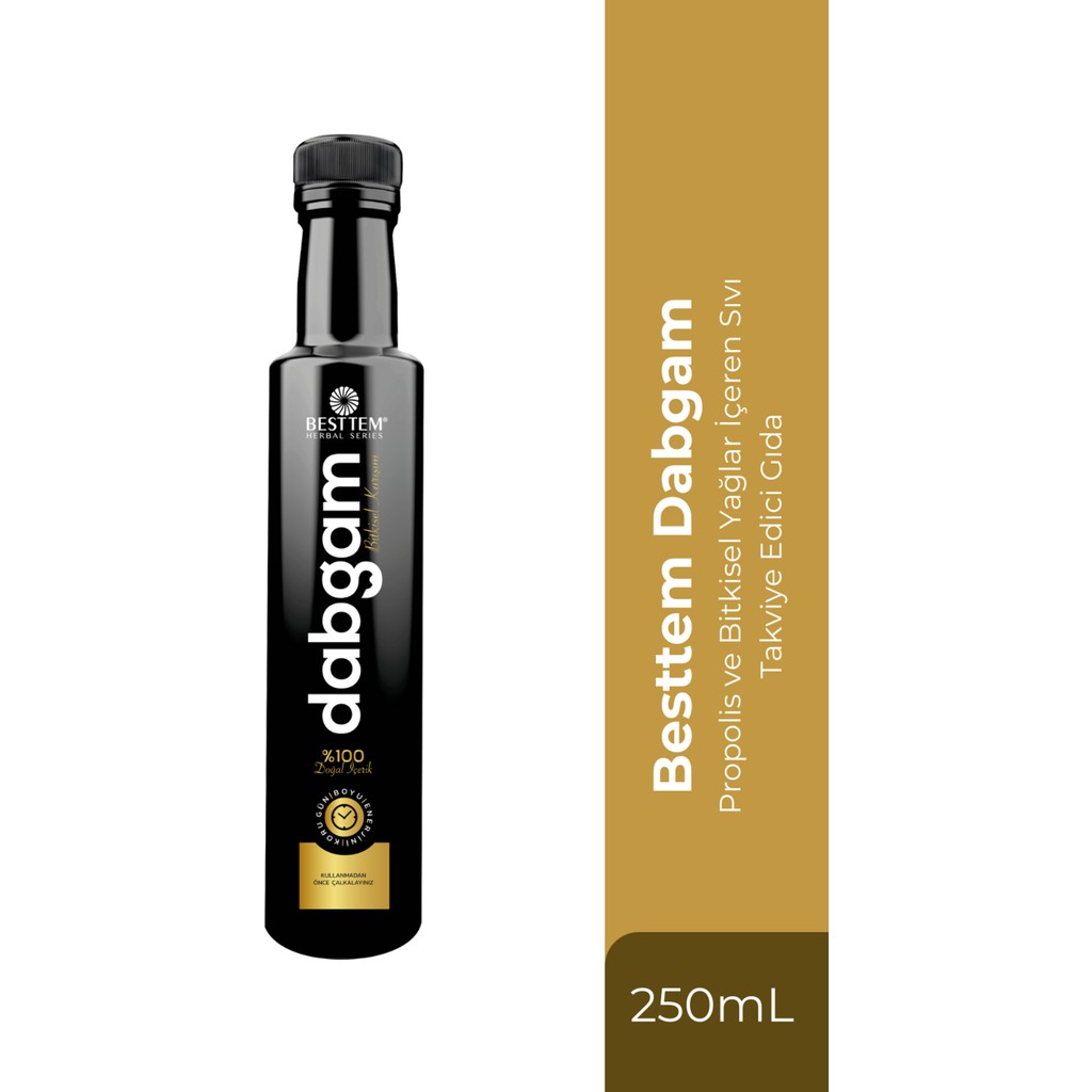 Besttem Dabgam Bitkisel Karışım 250 ml – Propolis ve Değerli Yağlar İçeren Takviye Edici Gıda SSD / Solid State Drive Fiyatı