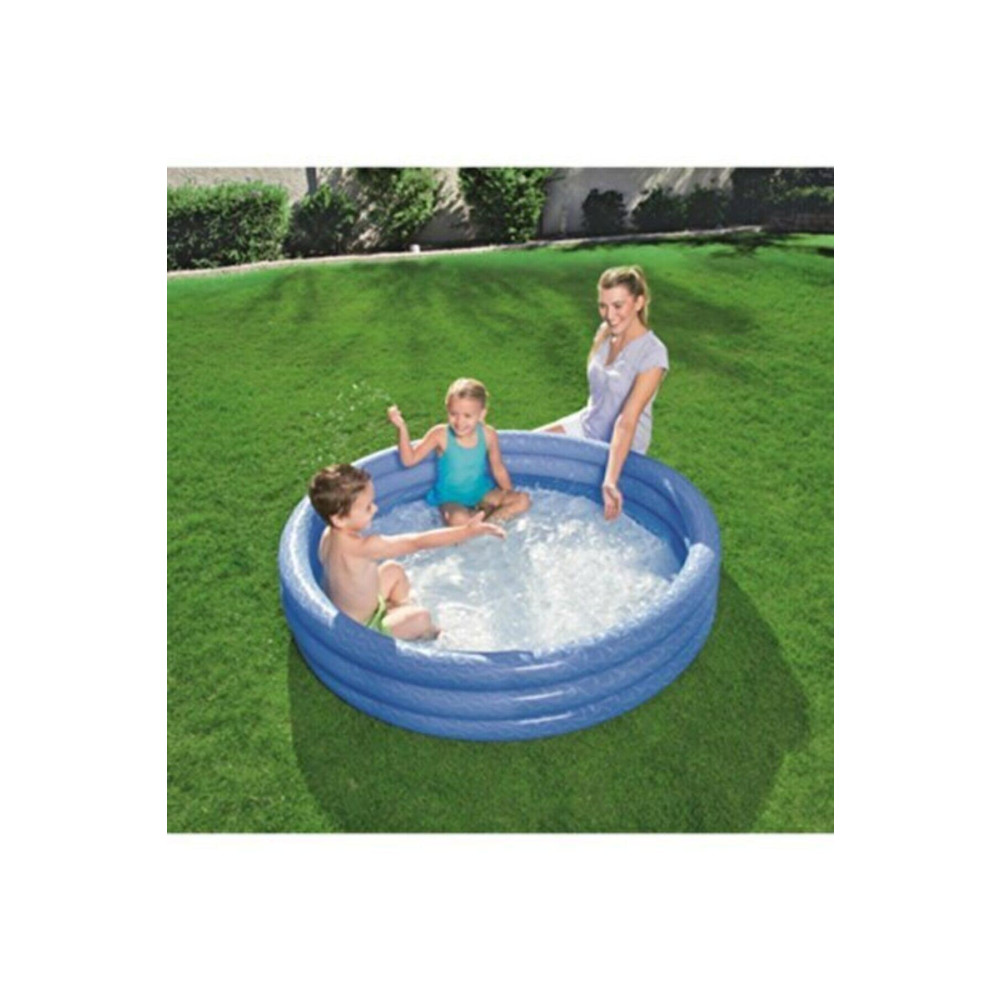 BESTWAY 3 Halkalı Çocuk Havuzu 102 cm*25 Cm / Kırmızı Ve Yeşil Dalış & Yüzme Malzemeleri Fiyatı