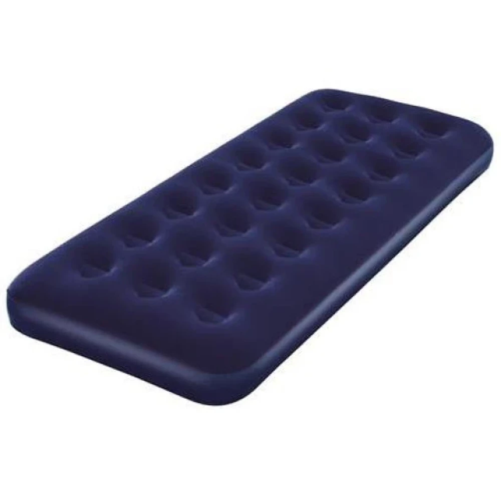 Bestway 67000 Flocked Single Blue Tek Kisilik Sisme Şişme Yatak Fiyatı
