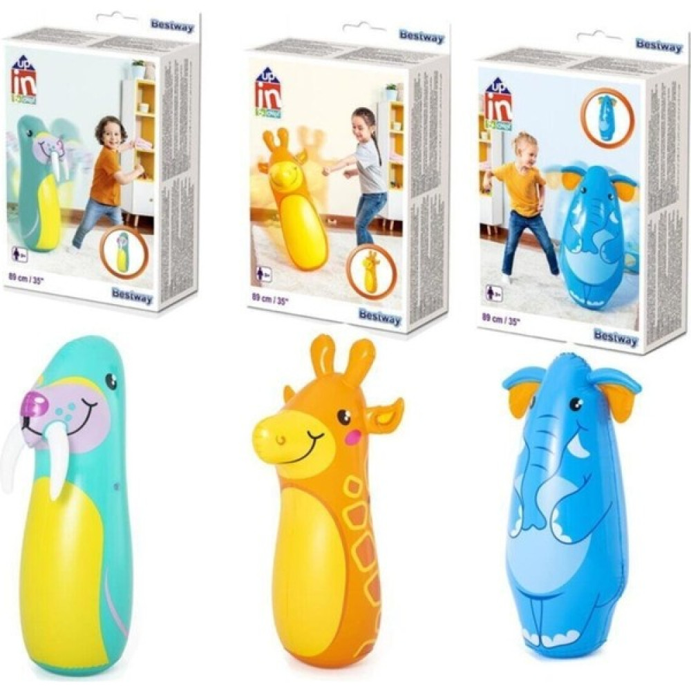 Bestway 91 cm Hacı Yatmaz Hayvan Figürlü - Renkli Park Yatak / Oyun Parkı Fiyatı