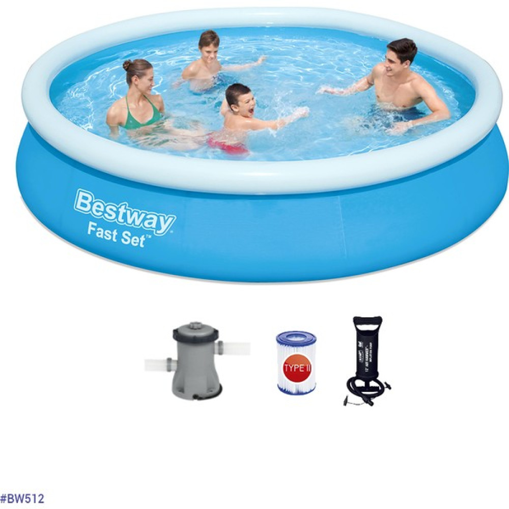 Bestway Büyük Şişme Havuz Seti 366X76CM Bw 512 Şişme Su Ürünleri Fiyatı