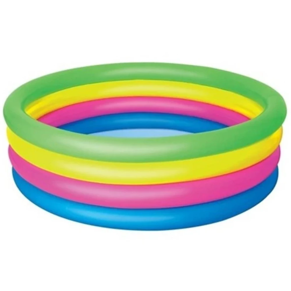 Bestway Renkli 4 Halkali Sisme Havuz 157X46 Cm 51117 Şişme Yatak Fiyatı