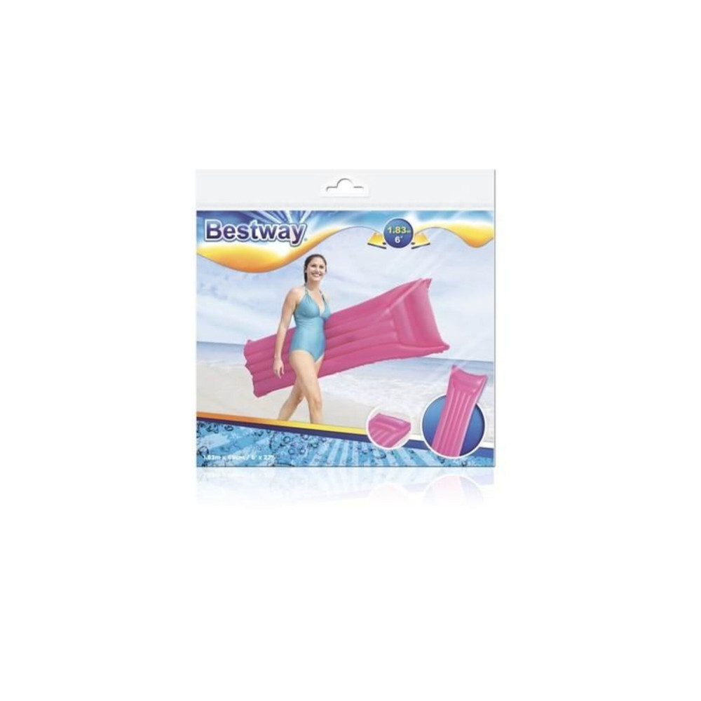 BESTWAY Renkli Düz Deniz Yatağı 183 Cm 44007 - Mavi-yeşil-pembe Deniz Yatağı Fiyatı