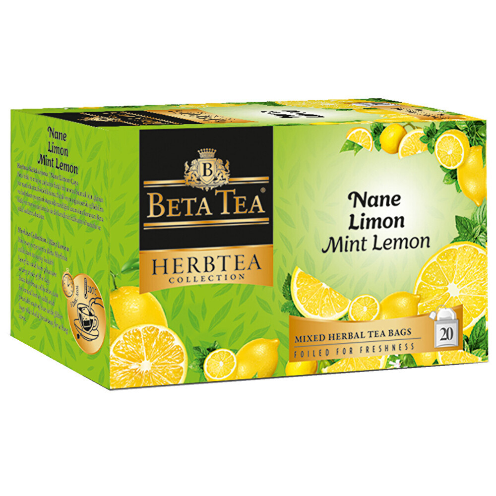 Beta Herbtea Collection Nane Limon Çayı 20 Adet Çay Fiyatı