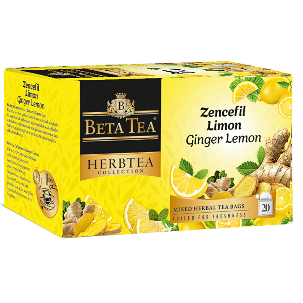 Beta Herbtea Collection Zencefil Limon Çayı 20 Adet Çay Fiyatı