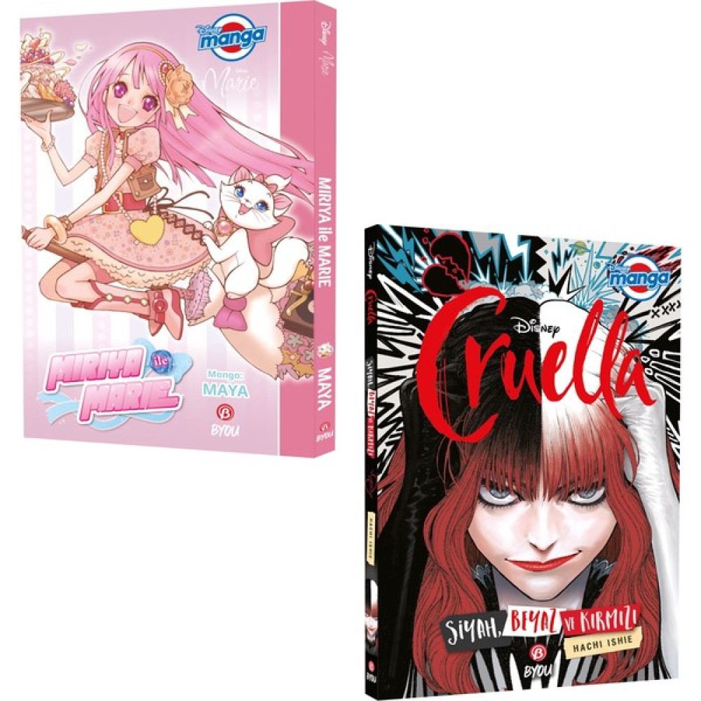 Beta Kids Mırıya Marie + Cruella 2'li Manga Seti Çizgi Roman Fiyatı
