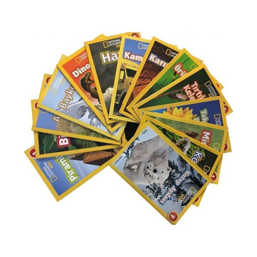 Beta Kids National Geographic Seviye 1 Seti 13 Kitap Zeka Geliştirici Kitaplar Fiyatı