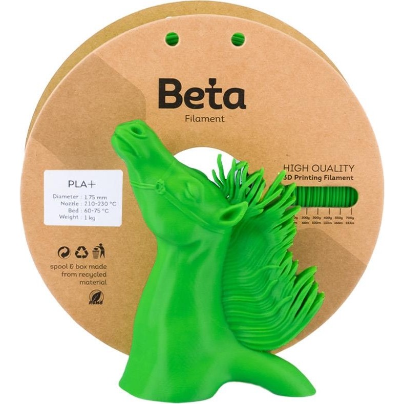 Beta PLA+ Filament Neon Green - Neo Green Filament Fiyatı