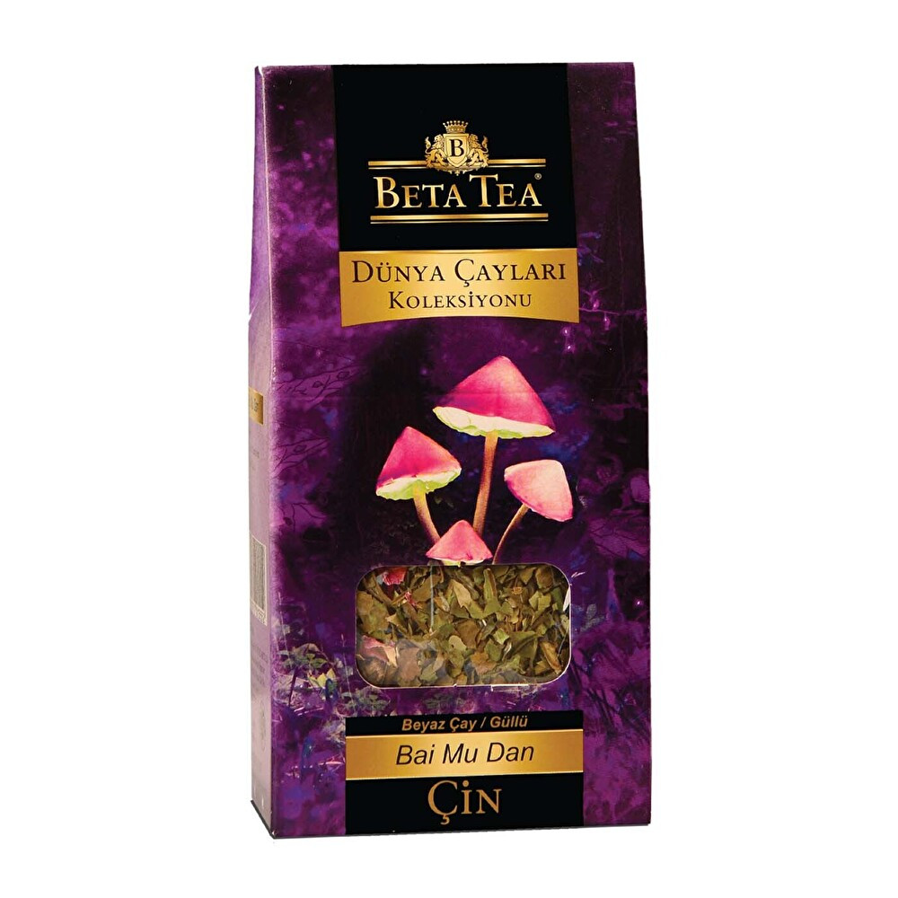 Beta Tea Bai Mu Dan (Çin Çayı) Dünya Çayları Koleksiyonu 50 Gr (Güllü Beyaz Çay) Çay Fiyatı