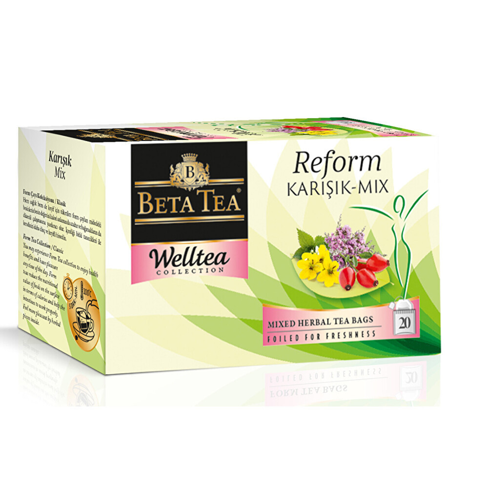 Beta Tea Karışık Çay 20 Adet - Beta Welltea Reform Collection Çay Fiyatı