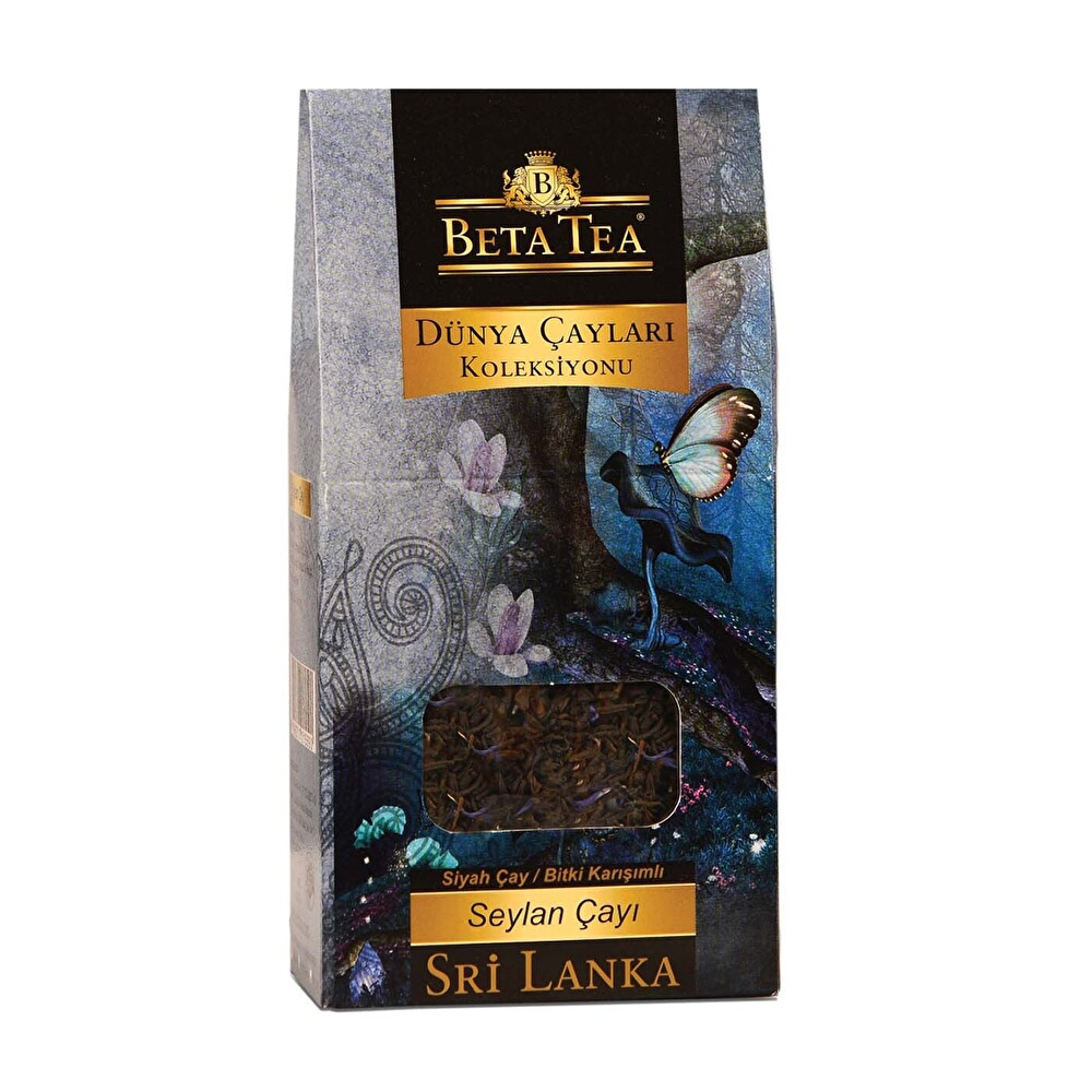Beta Tea Seylan Çayı (Sri Lanka Çayı) Dünya Çayları Koleksiyonu 50 Gr (Earl Grey - Bergamot - Tomurcuk Çayı) Çay Fiyatı