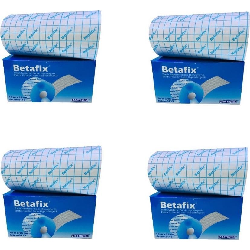 Betafix 5115 Esnek Sabitleme Bandı Fix Flaster 10mt x 15cm 4 Adet Diğer Fiyatı