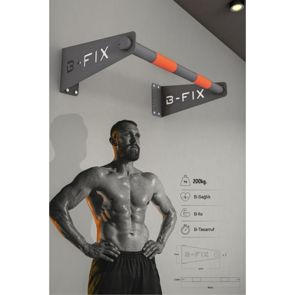 Betafix Betafiks Barfiks Aleti Duvara Montaj Gri Kondisyon Aletleri Fiyatı