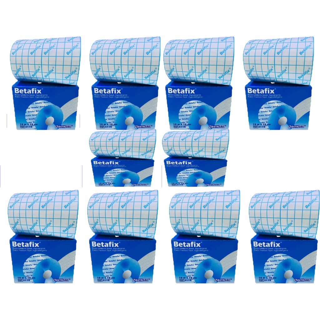 Betafix Fix Flaster Esnek Sabitleme Bandı 10 m x 10 cm - 10 Kutu Diğer Fiyatı