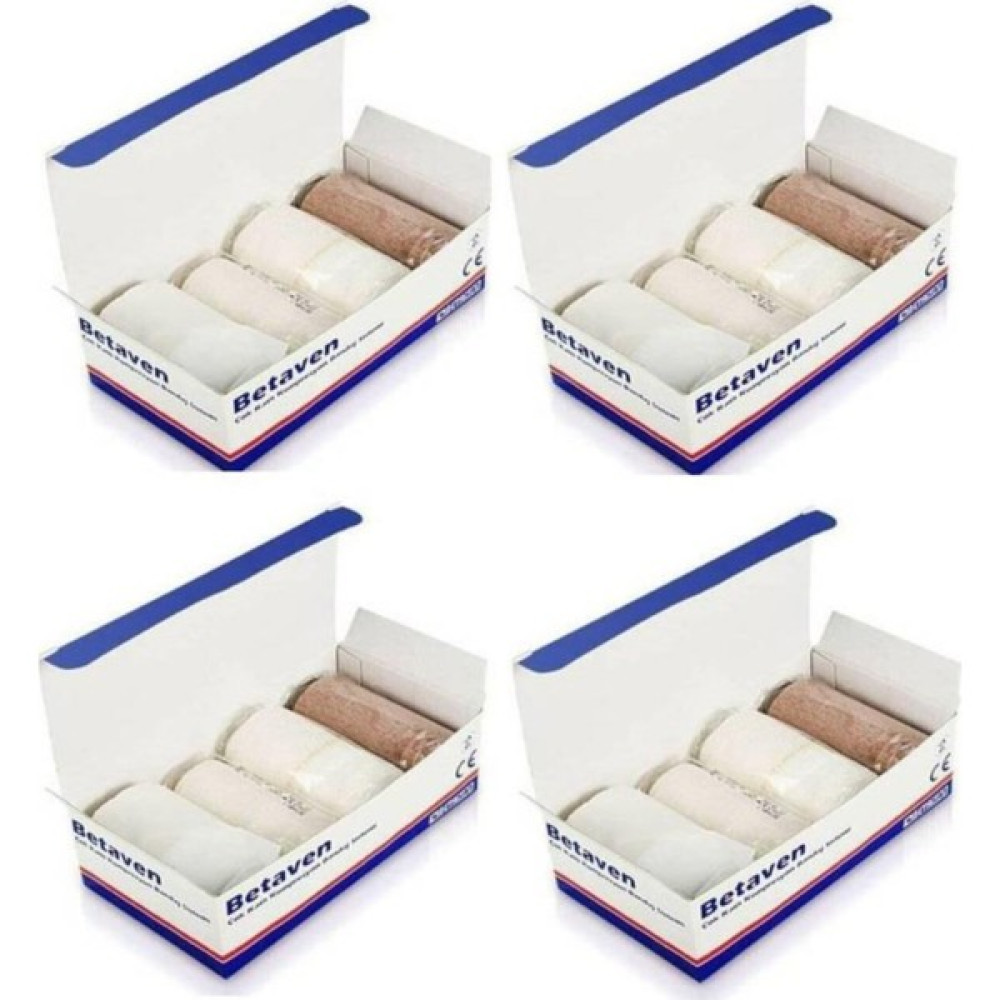 Betasan Betaven Dörtlü Çok Katlı Kompresyon Bandaj Sistemi 4 Paket - 1 Oto Boyaları Fiyatı