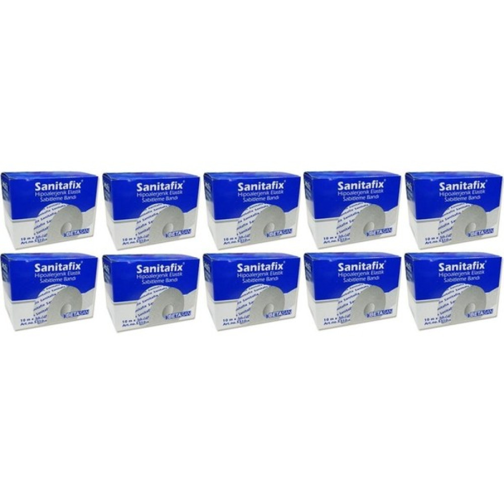 Betasan Sanitafix 5310 Esnek Sabitleme Bandı Fix Flaster 10 m x 10 cm 10 Adet Oto Boyaları Fiyatı