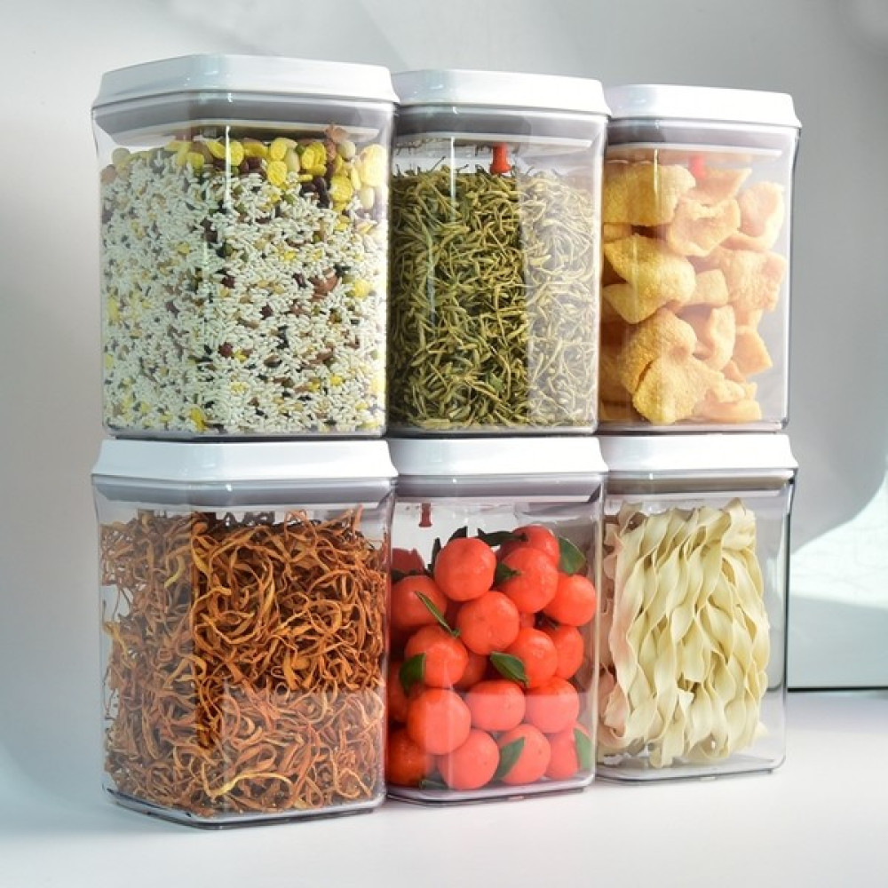 Beto Erzak Kabı Kavanozu Kilitli Saklama Kabı Silikon Contalı Kare Vakumlu 1.70 Lt Saklama Kapları Fiyatı