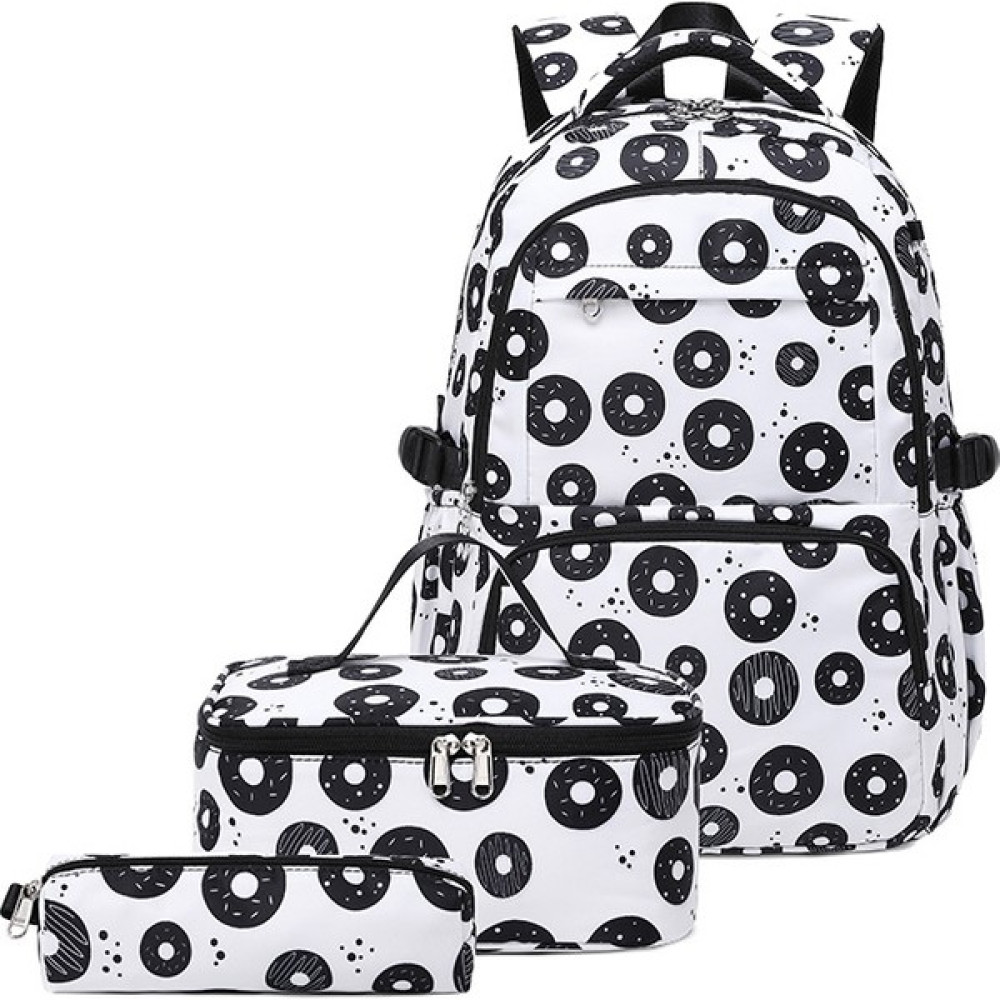 Better Life Üç Parçalı Çocuk Okul Çantası Sırt Çantası (Yurt Dışından) - backpack - 30*43*17cm - Siyah Okul Çantası Fiyatı