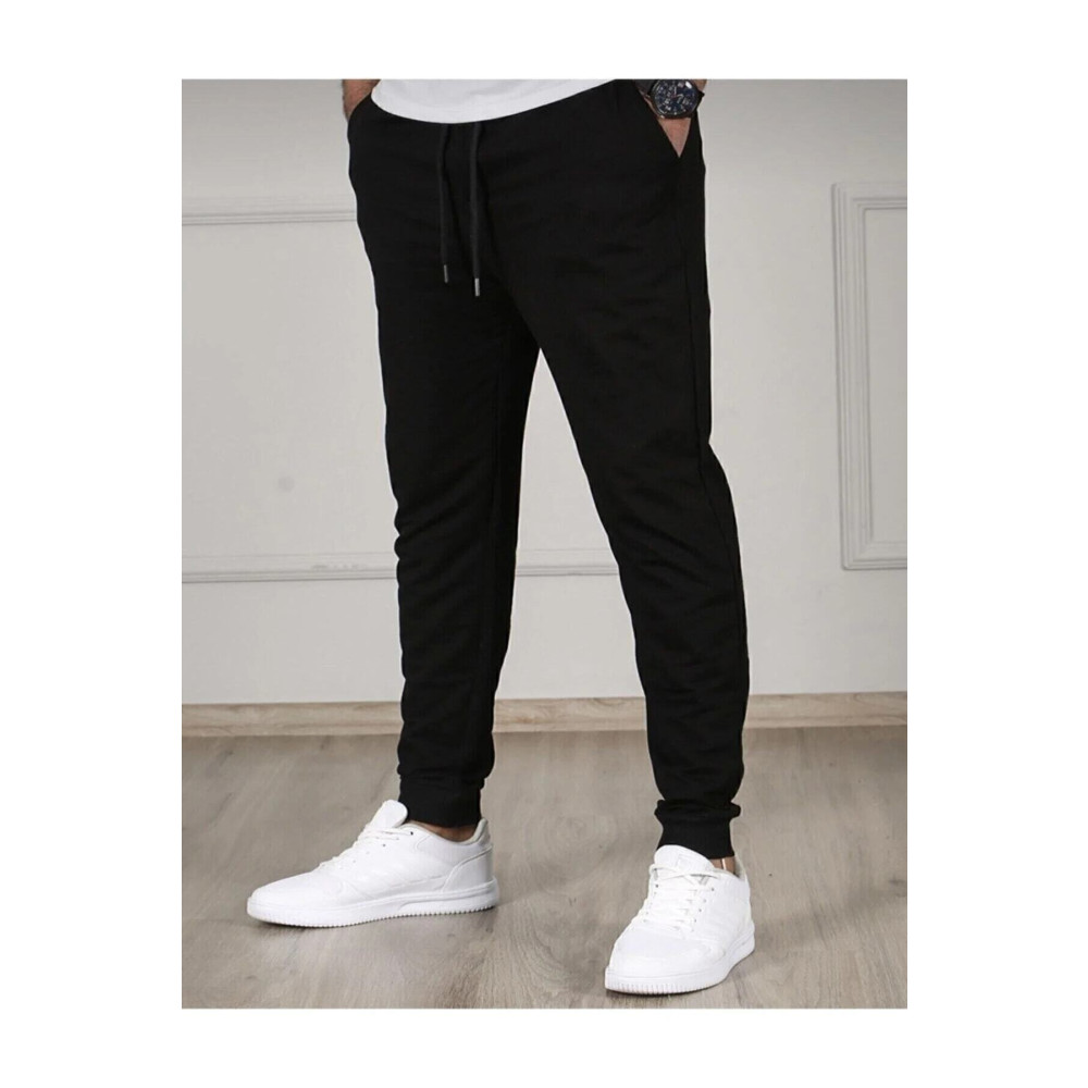 Betterco Blackjackgiyim Erkek Siyah Slim Fit Jogger Eşofman Altı M/L Beden Kadın Eşofman Fiyatı