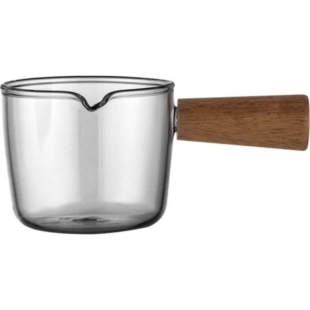 Betty Becky Mini Ahşap Saplı Küçük Süt Fincan Espresso Kahve Çıkarma Bardağı 80ML (Yurt Dışından) - Şeffaf - 250 ml Fincan / Bardak / Kahve Takımı Fiyatı