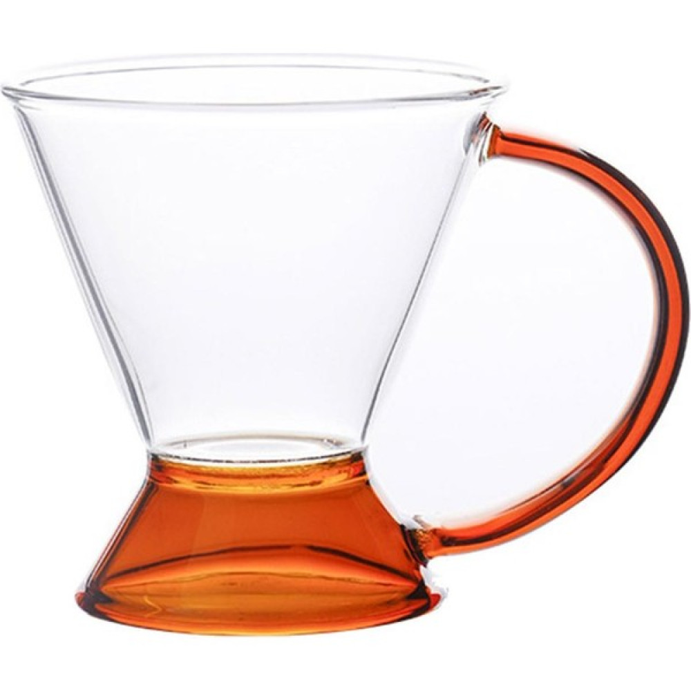 Betty Becky Yüksek Borosilikat Cam Retro Çay Bardağı Amber Kahve Fincanı (Yurt Dışından) - Şeffaf - 250 ml Fincan / Bardak / Kahve Takımı Fiyatı