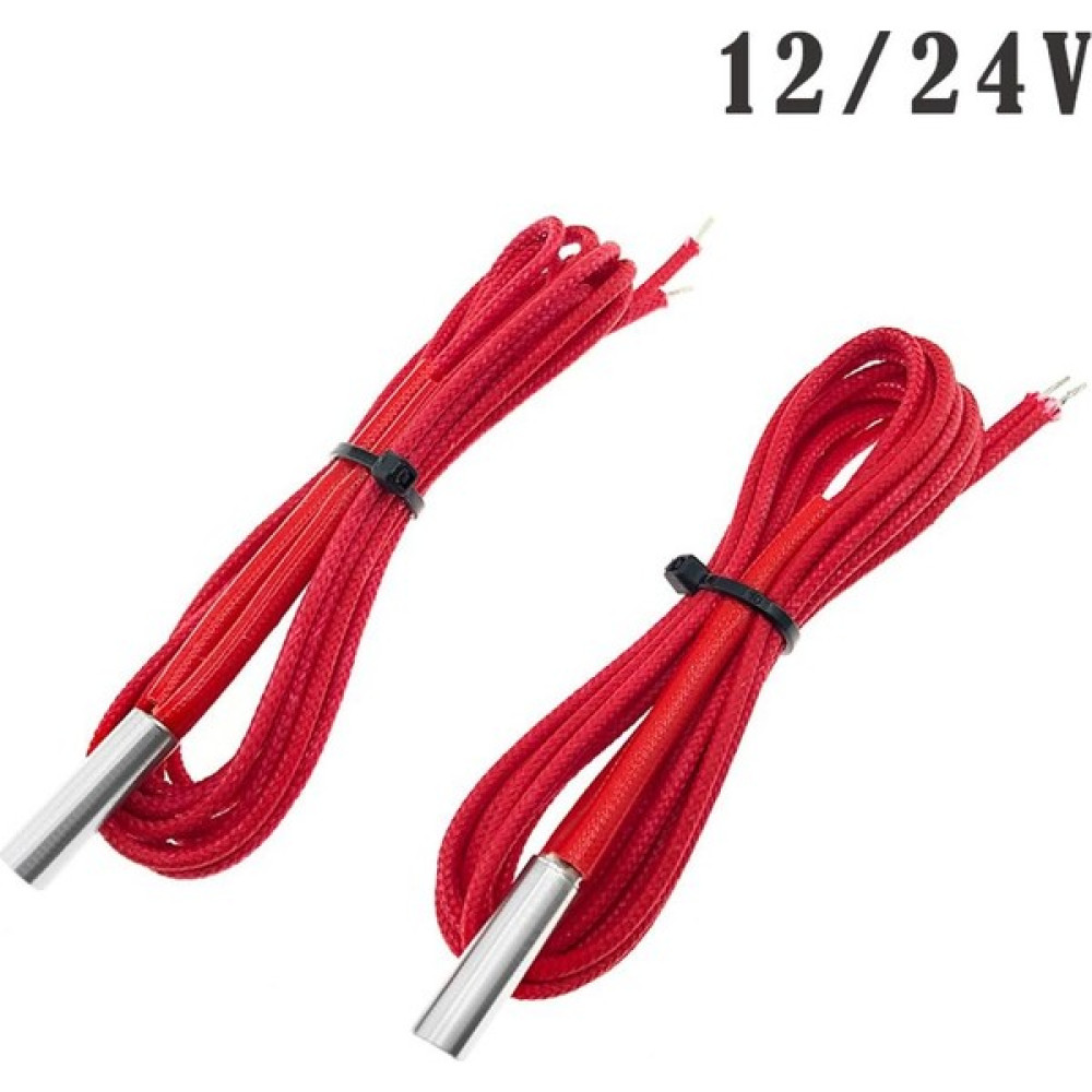 Bettyabecky Mendel Isıtma Borusu Reprap 12 V 24 V 40 W Seramik Kartuş Isıtıcı Hotend J-Kafa 6*20MM 3D Parçaları 1 M 2 M 1 Adet Kırmızı (Yurt Dışından) Elektrikli El Aletleri Fiyatı