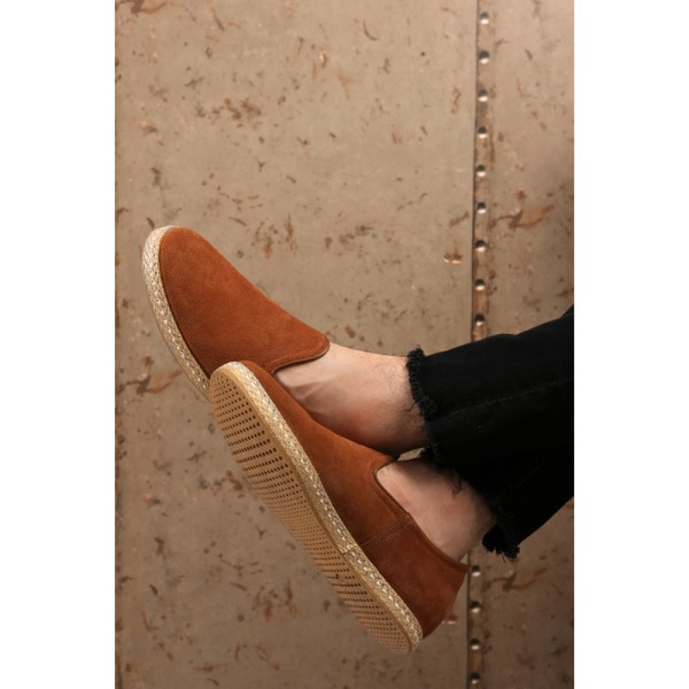 BEUE SHOES Nomadic Erkek Süet Taba Espadril Ayakkabı Erkek Günlük Ayakkabıları Fiyatı