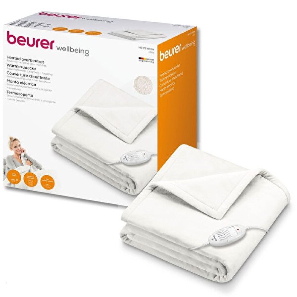 Beurer HD 75 Cosy White Elektrikli Battaniye Diğer Fiyatı