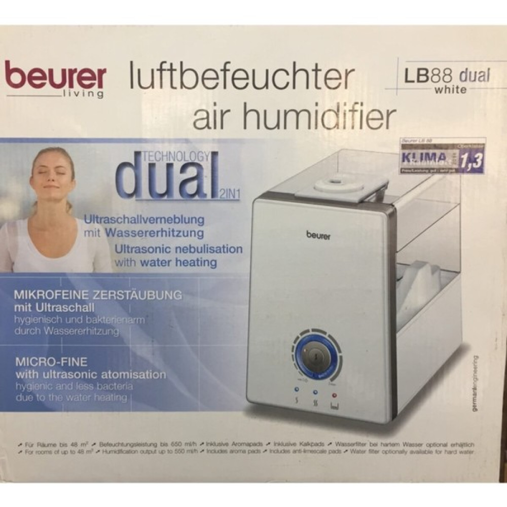 Beurer Lb 88 Hava Nemlendirici - Ahşap Rengi Hava Temizleme - Nemlendirme Cihazları Fiyatı