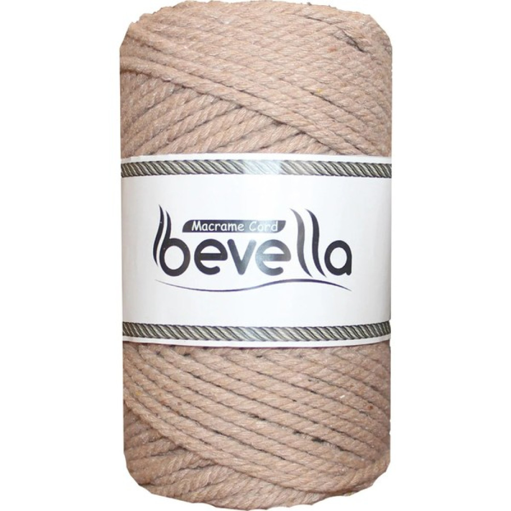 Bevella Premium 3 Büküm Burgulu Pamuk Makrome Ipi 3 mm 250 gr Koyu Bej Oto Boyaları Fiyatı