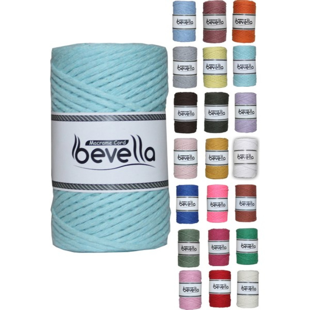 Bevella Taranan Makrome Ipi 3mm Tek Büküm Taranabilir Pamuk Makrome Ipi Turkuaz Oyun & Hobi Fiyatı