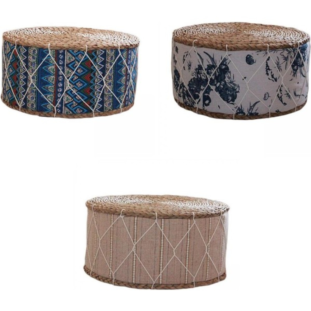 Beverly 3pcs Nefes Alabilir Hasır Futon Zemin Yastık Yastığı Mat Yoga Meditasyon Yastığı (Yurt Dışından) Yastık Fiyatı
