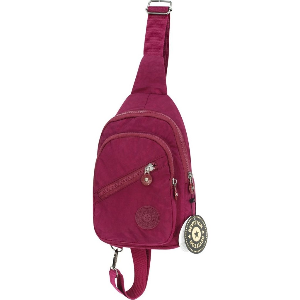 Bevitton Klinkır Suya Dayanıklı Kumaş Bordo Renk Body Bag Giyim & İç Giyim Fiyatı