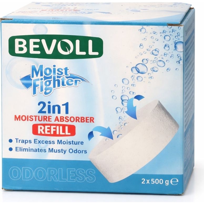 Bevoll Nem Alıcı ve Rutubet Giderici Yedek Tablet 500 gr 2'li Paket Diğer Fiyatı