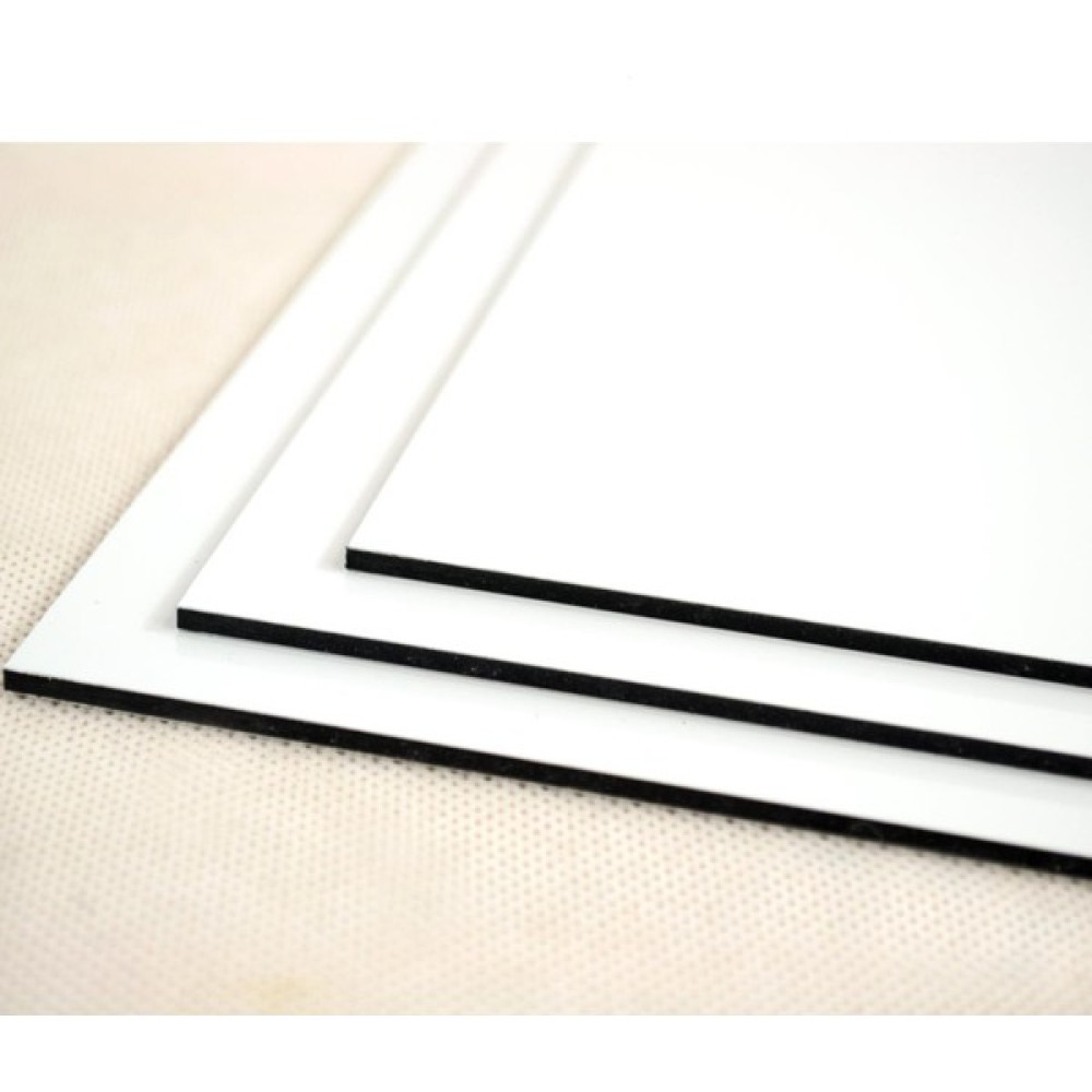 Beyaz Alüminyum Kompozit Levha Alikobant Beyaz Kompozit Levha - 50 x 50cm Dış Cephe Yalıtım Malzemeleri Fiyatı