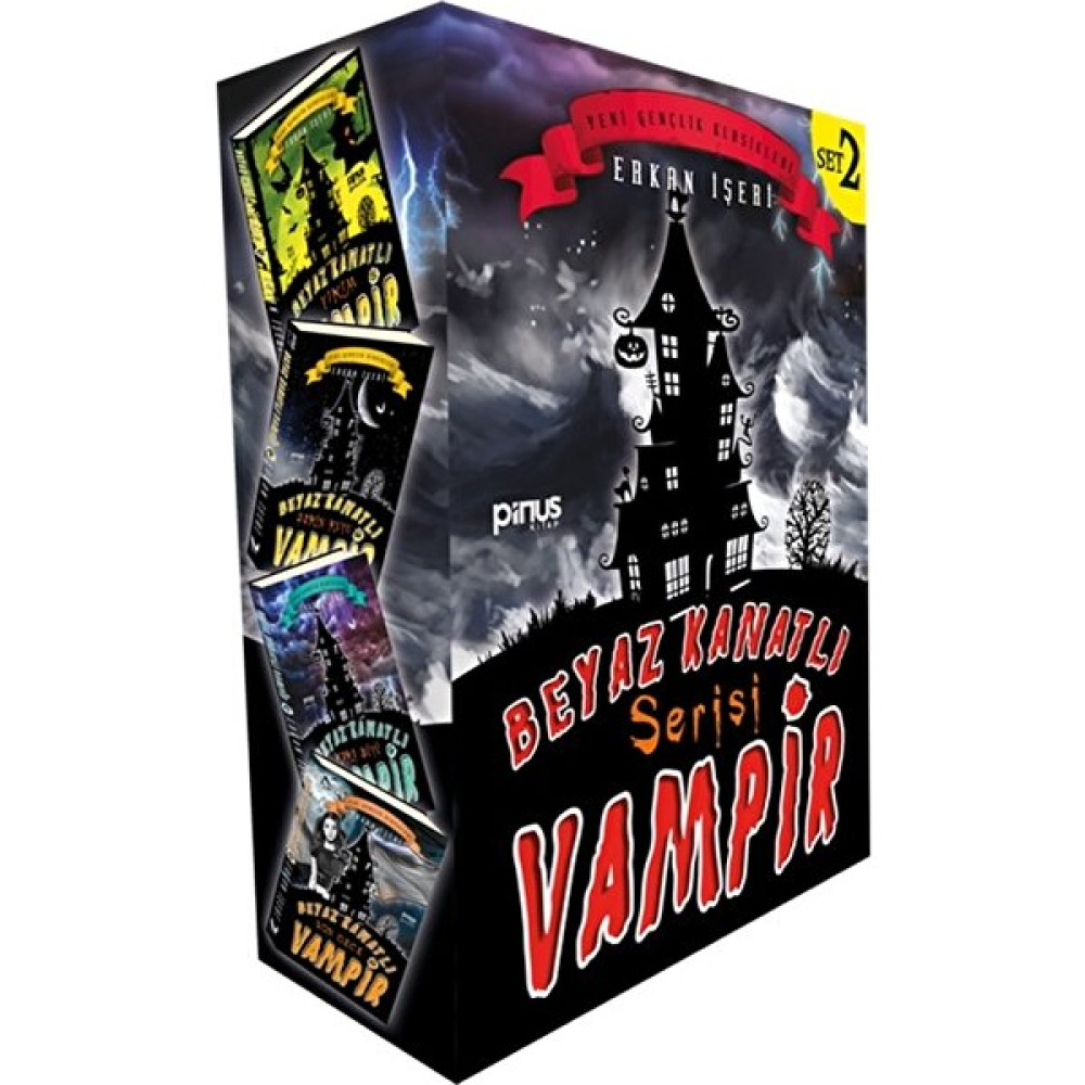 Beyaz Kanatlı Vampir Seti 2 4 Kitap Takım - Erkan İşeri Bilim Kurgu & Fantastik Fiyatı
