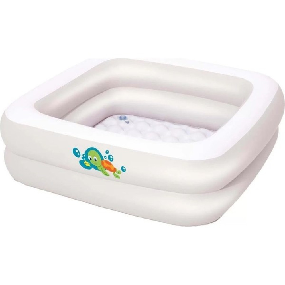 Beyaz Kare Bebek Havuzu Cocuk Havuzu Bebek Cocuk Havuz Kare 86X86X25 3+ Yaş Açık Hava, Deniz ve Spor Oyuncakları Fiyatı
