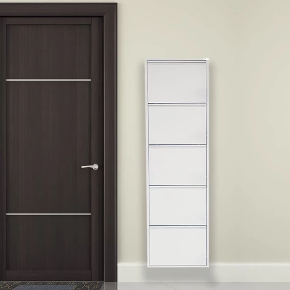 Beyaz Metal Ayakkabilik Mac5 - 5 Kapakli - 50X15x169 H Ayakkabılık Fiyatı