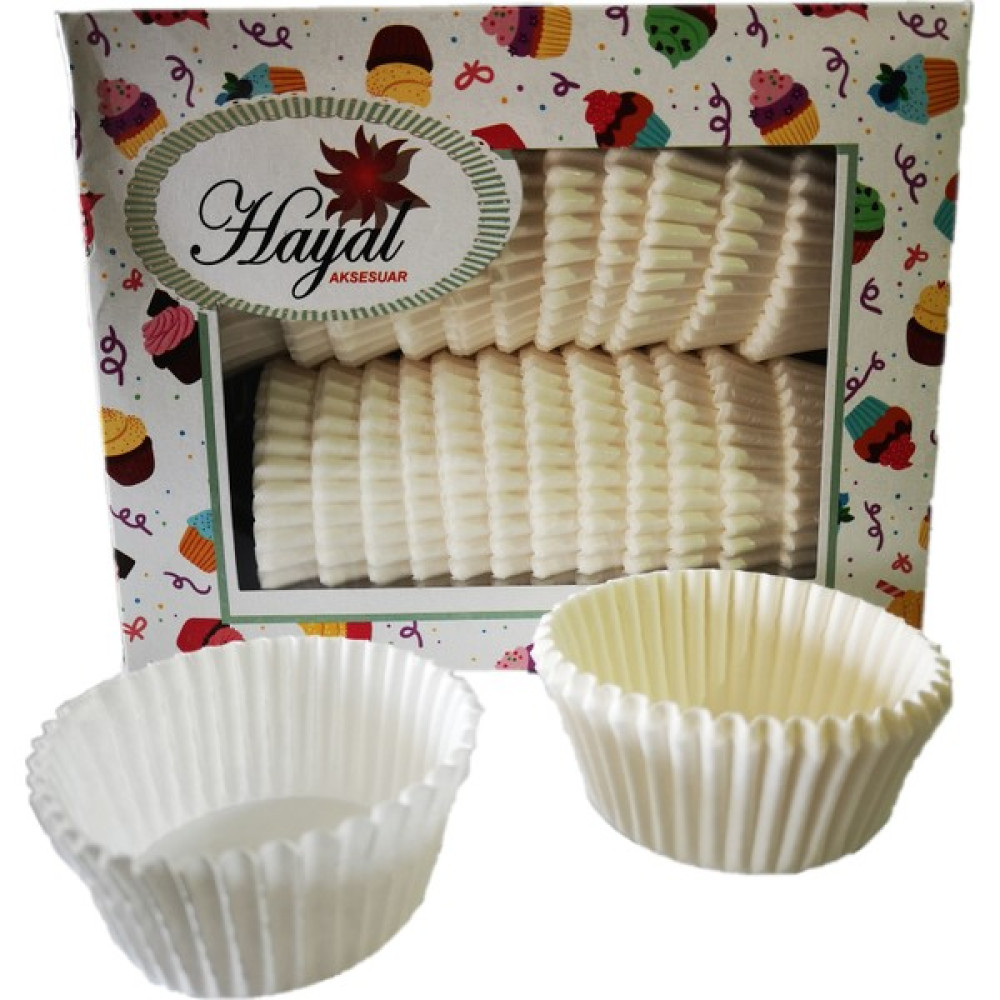 Beyaz Muffin Kağıdı No:4 Kek Kapsülü 600 Adet Tatlı ve Pasta Malzemeleri Fiyatı