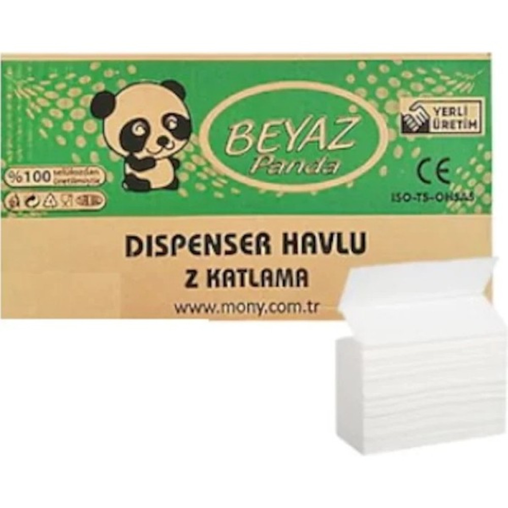 Beyaz Panda 1200 Yaprak Z Katlı Peçete Oto Boyaları Fiyatı